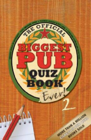 The Biggest Pub Quiz Book Ever by Roy & Sue Preston