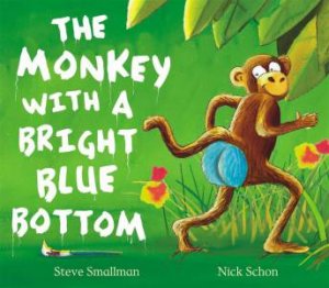 Monkey With a Bright Blue Bottom by None