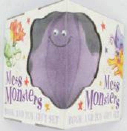 Mess Monsters Purple Book and Toy Gift Set by Beth Shoshan and Piers Harper