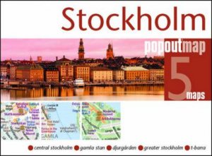 Stockholm Double PopOut Map by Compass Maps