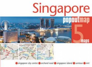 Singapore PopOut Map by Popout
