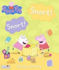Peppa Pig Snort Snort Sticker Activity