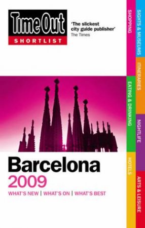 Time Out Shortlist Barcelona 3rd Ed by Time Out Guides