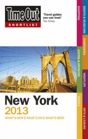 Time Out Shortlist New York 2013 by Various