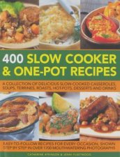 400 Slow Cooker And OnePot Recipes
