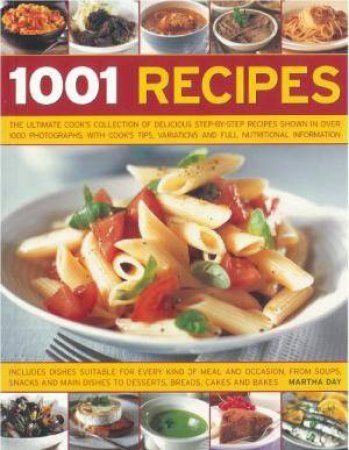 1001 Recipes Cookbook by Martha Day