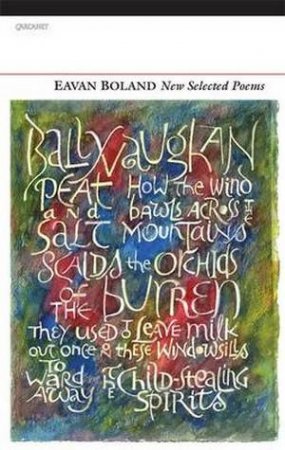 New Selected Poems by Eavan Boland