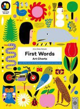 The Learning Garden: First Words: Art Charts by Aino-Maija Metsola