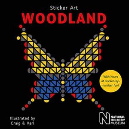 Sticker Art Woodland by Natural History Museum & Craig Redman & Karl Maier