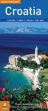 Rough Guide Map: Croatia by Various
