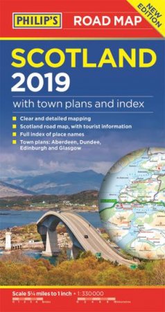 Philip's Scotland Road Map by Philip's Maps