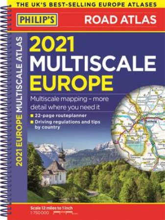 Philip's Multiscale Europe by Maps Philip's