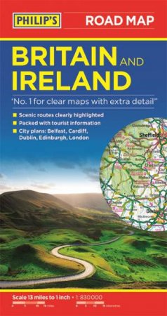 Philip's Britain And Ireland Road Map by Various
