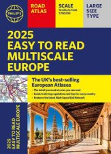 Philips Easy to Read Multiscale Road Atlas of Europe