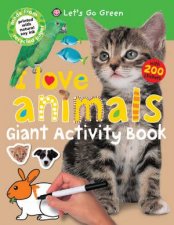 I Love Animals Giant Activity Book