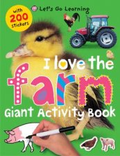 I Love Farm  Giant Activity Book