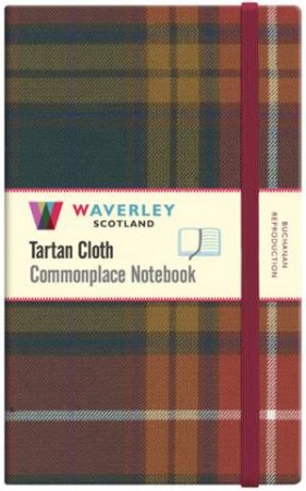 Waverley Scotland Buchanan Reproduction Tartan Cloth Large Notebook by Various