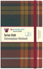 Waverley Scotland Buchanan Reproduction Tartan Cloth Large Notebook