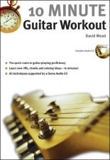 10 Minute Guitar Workout Book  CD