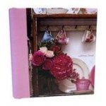 Romantic Flowers Large Address Book