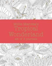 Millie Marottas Tropical Wonderland Journal Set 3 Notebooks