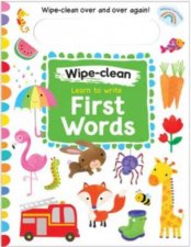 Wipe Clean Lets Learn First Words