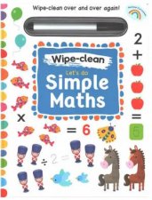 Wipe Clean Lets Learn Simple Maths