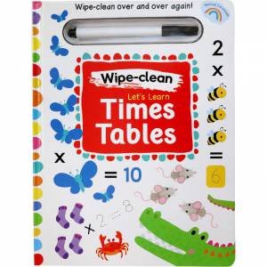 Wipe Clean Let's Learn: Times Tables by Various