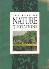 Best Of Nature Quotations