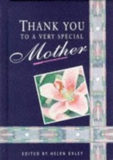 Thank You To A Very Special Mother