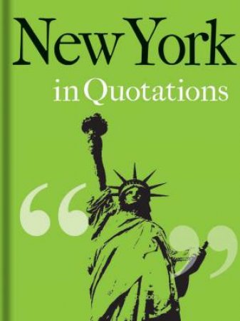 New York In Quotations by Jaqueline Mitchell