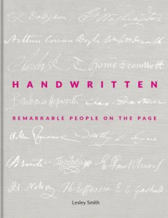 Handwritten by Lesley Smith