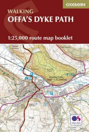 Offas Dyke Map Booklet by Mike Dunn