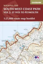 South West Coast Path Map Booklet St Ives To Plymouth