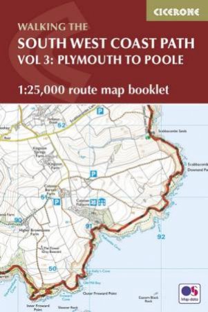 South West Coast Path Map Booklet - Plymouth to Poole by Paddy Dillon