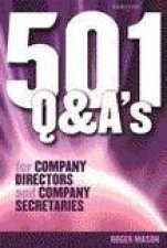 501 Q  As for Company Directors And Secretaries
