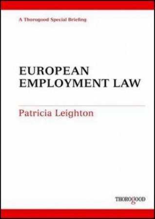 European Employment Law by Patricia Leighton