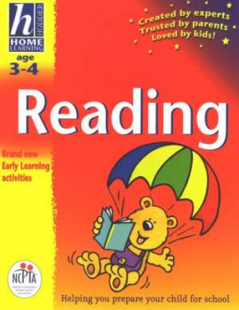 Hodder Home Learning: Reading - Ages 3 - 4 by Rhona Whiteford & Andy Cooke
