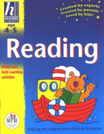 Hodder Home Learning: Reading - Ages 4 - 5 by Rhona Whiteford & Lorna Kent