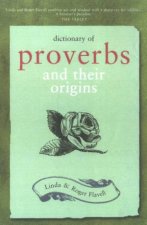 Dictionary Of Proverbs  Their Origins