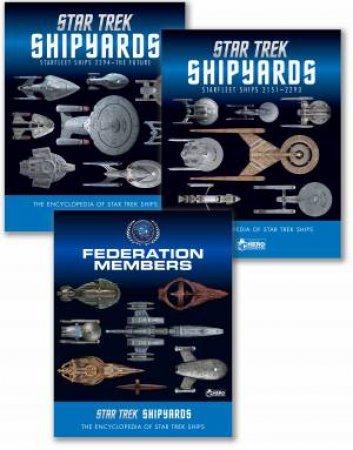 Star Trek Shipyards: Starfleet And The Federation Box Set by Marcus Riley & Ben Robinson