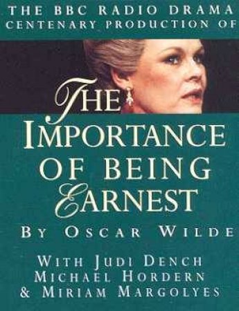 The Importance Of Being Ernest - Cassette by Oscar Wilde