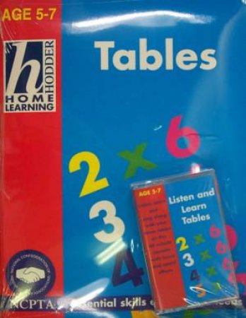 Hodder Home Learning: Tables - Ages 5 - 7 - Book & Tape by Rhona Whiteford & Jim Fitzsimmons