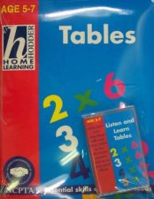 Hodder Home Learning Tables  Ages 5  7  Book  Tape
