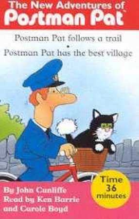 Postman Pat Follows A Trail & Postman Pat Has The Best Village - Cassette by John Cunliffe