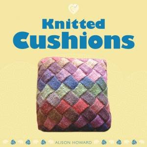 Knitted Cushions by Alison Howard