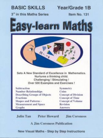 EasyLearn Maths 1B by Julin Tan