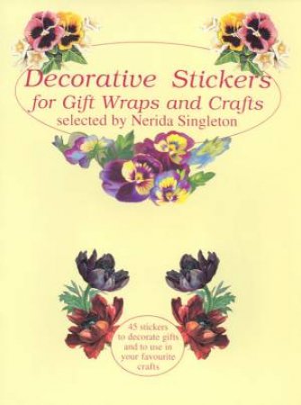 Decorative Stickers For Gift Wraps and Crafts by Nerida Singleton