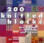 200 Knitted Blocks for Blankets Throws and Afghans