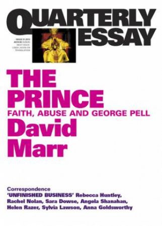 David Marr on George Pell by David Marr